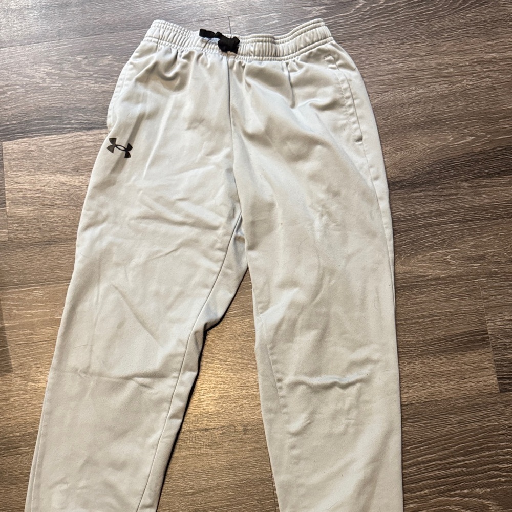 Under Armour Men's Light Gray Joggers